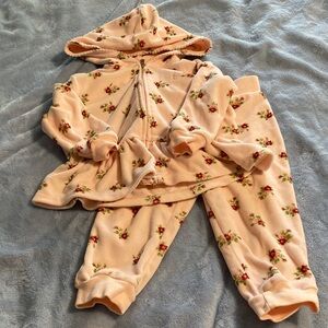 Ralph Lauren Floral Kids Sweatpants set
